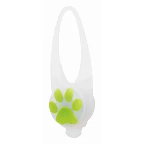 Blinker für Hunde 2,4 cm / 8 cm weiß/farbige Pfote
